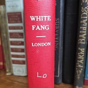 White Fang Red Hardcover Book